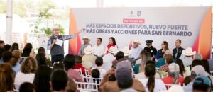 En la recta final de la gira por los 39 municipios, Esteban lleva pozo, redes de agua, drenaje, un puente vado y más para mejorar la vida en San Bernardo (7)