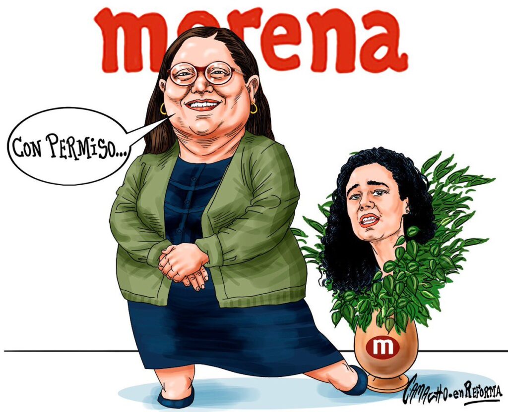 LUISA MARÍA ALCALDE La dirigencia de Morena (1)