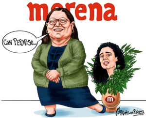 LUISA MARÍA ALCALDE La dirigencia de Morena (1)