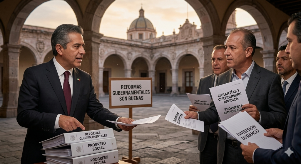 Para gobierno reformas son buenas; empresarios piden garantías