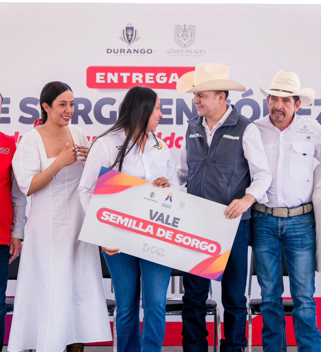 Productores reconocen a Esteban por apoyo al campo; destacan beneficios de semilla de sorgo en Gómez Palacio (1)