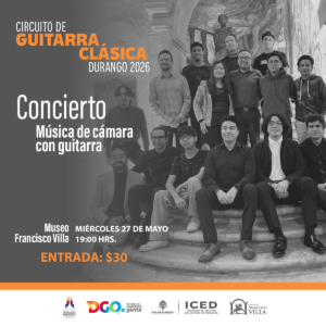 Concierto de música de cámara de guitarra en el Museo Francisco Villa 2