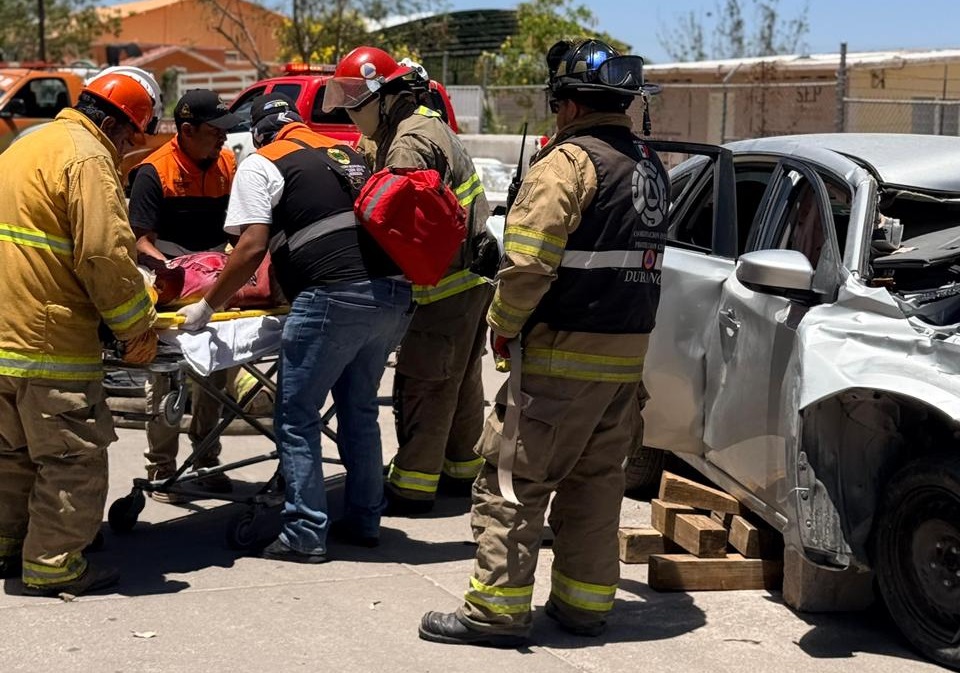 Elementos de corporaciones de emergencia participan en capacitación regional para atender accidentes vehiculares y salvar vidas (1)
