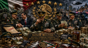 Honor militar Aguilas y estrellas corruptas, metidas hasta el cuello en y con el crimen (1)