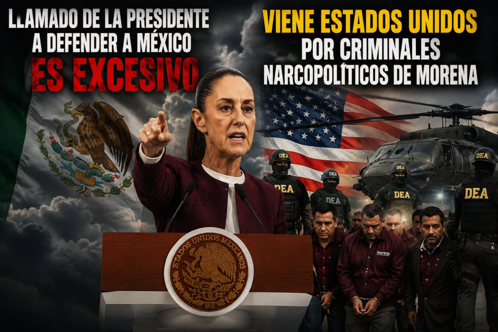 Llamado a defender a México excesivo; vienen por criminales y… dinero