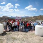 Lleva Marisol Rosso purificadora de agua para garantizar agua de calidad y paquetes alimentarios a familias de Otáez