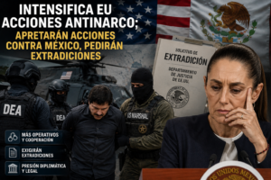 Nos van a apretar Intensifica EU acciones antinarco pedirán extradiciones