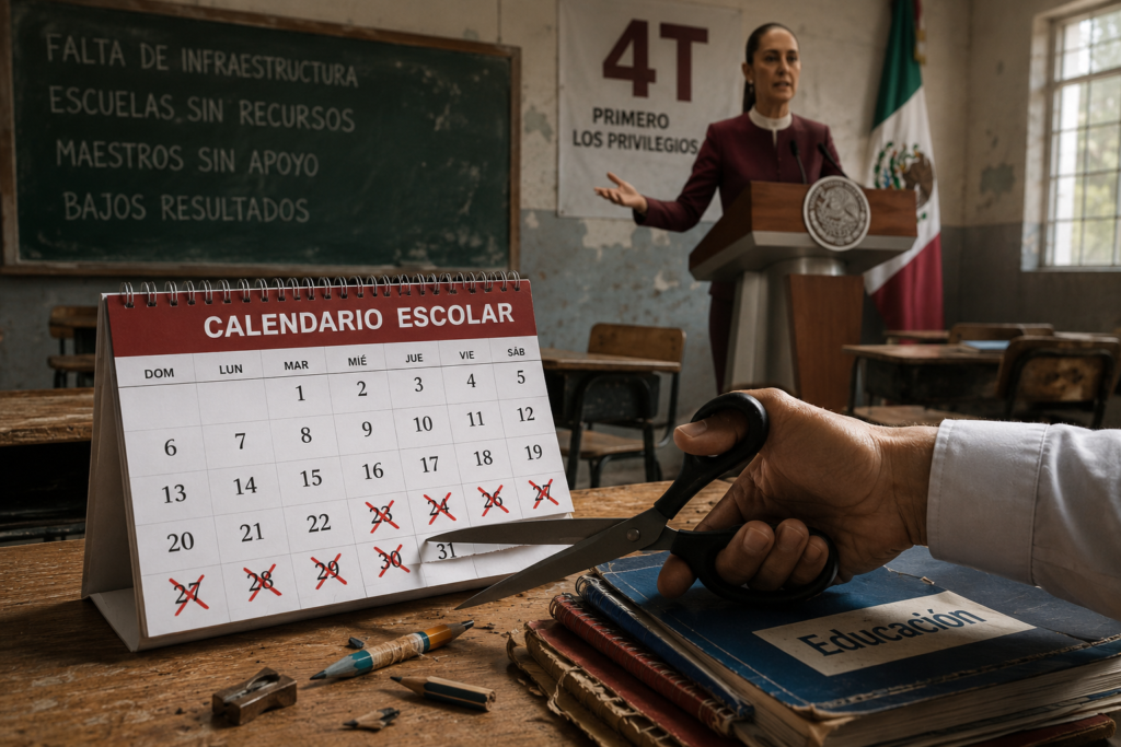 Otro golpe a la educación
