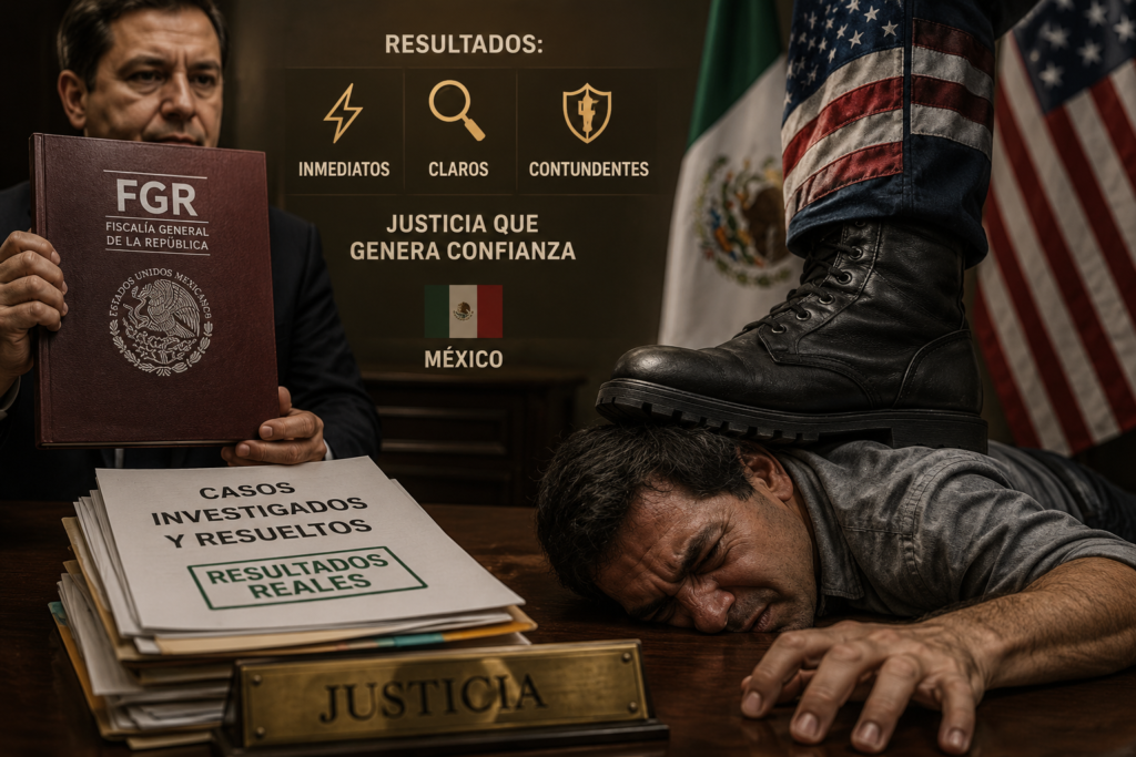 Si México quiere convencer a EUA que el sistema de justicia funciona en México