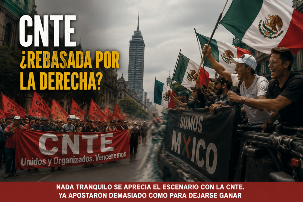 CNTE Rebasada por la derecha