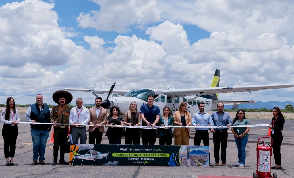 Durango suma una nueva conexión aérea con Monterrey y acceso a más de 36 destinos nacionales e internacionales (2)