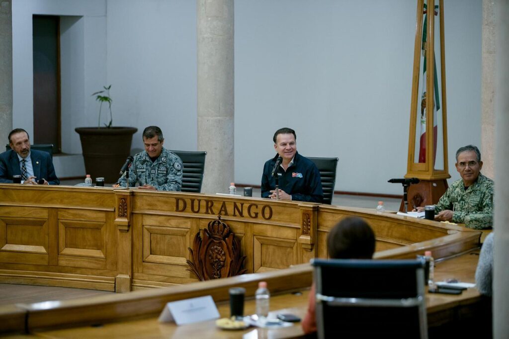 La coordinación entre corporaciones estatales, Ejército y Guardia Nacional fortalece la seguridad y la llegada de inversiones a Durango Esteban Villegas (3)