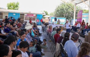 Mejora la alimentación de niñas y niños en San Luis del Cordero; Marisol Rosso equipa el comedor escolar y entrega apoyos alimentarios (3)