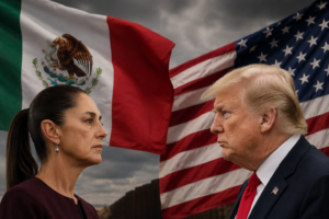 No la tiene fácil la presidenta Sheinbaum frente a su homólogo de EU. Donald Trump