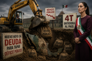 Nuevo hoyo en deuda para tapar déficit público; 4T entierra al país