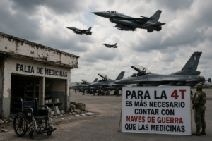Para el gobierno de la 4T es más necesario contar con naves de guerra que las medicinas