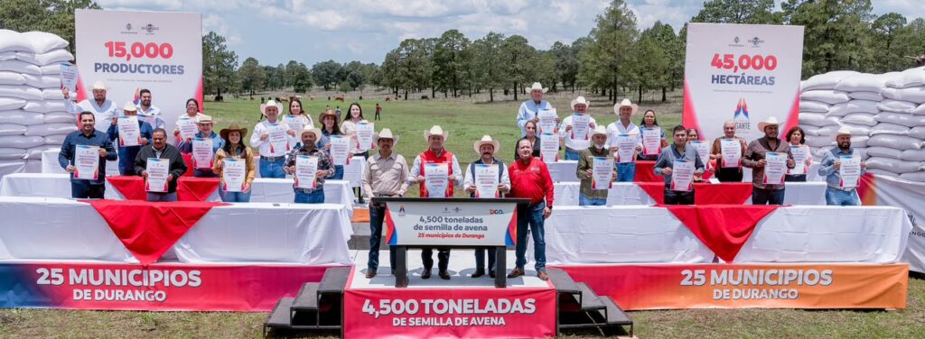 Productores lo pidieron; el Gobierno del Estado escuchó y hoy entrega semilla para sembrar 45 mil hectáreas en Durango (6)