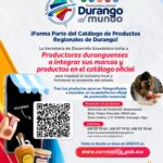 Productos duranguenses llegan a más clientes dentro y fuera del país mediante el catálogo digital que promueve el Gobierno del Estado