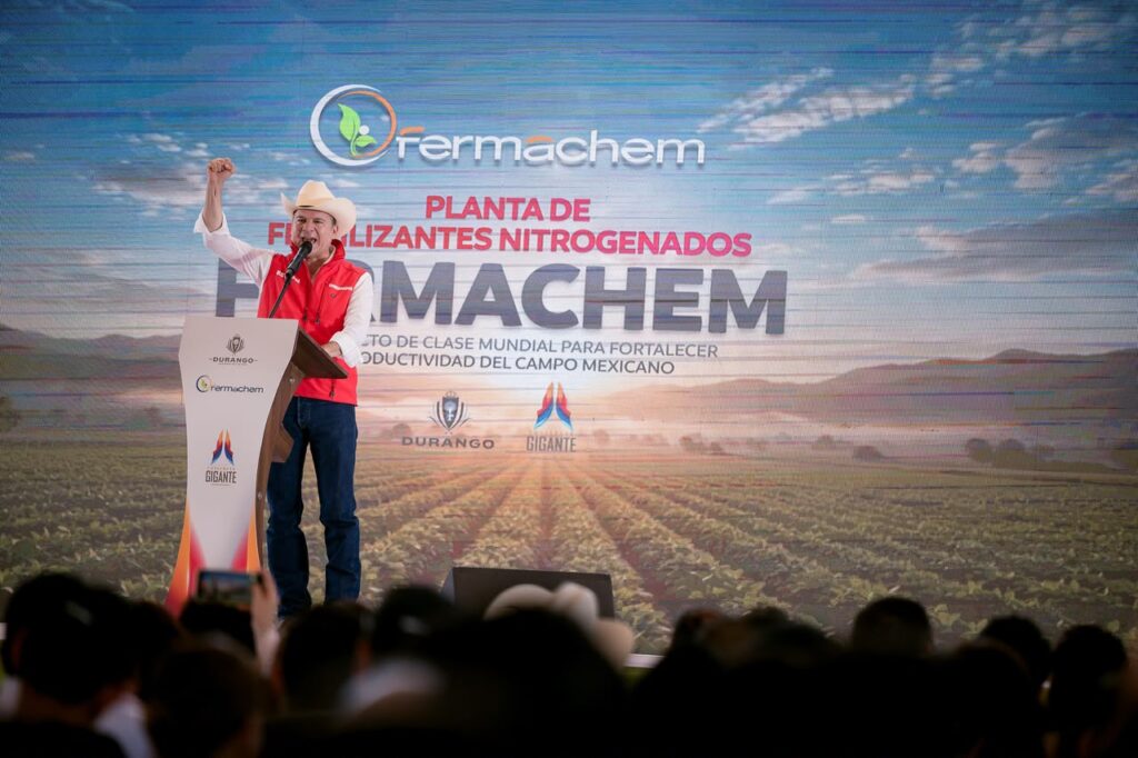 Reconoce gobernador Esteban respaldo de la Presidenta Claudia Sheinbaum para concretar inversión de Fermachem en Durango (3)
