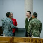 Seguiremos haciendo equipo con las Fuerzas Federales para mantener la paz en Durango_ todo mi respaldo al Ejército, a la Guardia Nacional y a la Marina