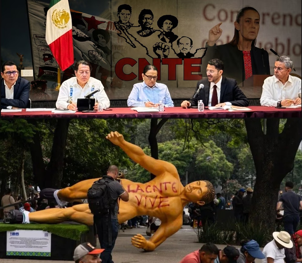 la extrocion de la CNTE
