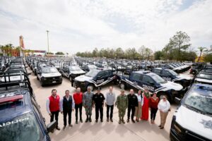 Con 335 patrullas y vehículos operativos nuevos, Durango seguirá siendo uno de los estados más seguros del país (1)