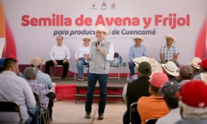 Cuencamé recibe 90 toneladas de semilla de avena, 50 de frijol y 40 de suplemento alimenticio para mejorar la producción del campo (5)