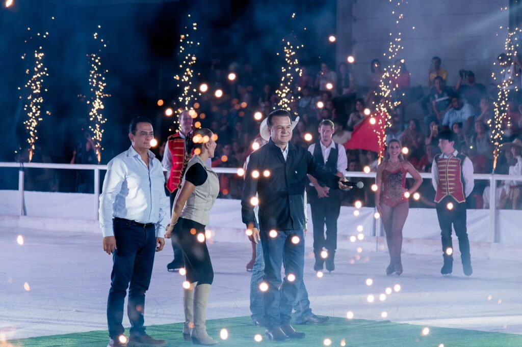 La pista de hielo y el espectáculo de patinaje The Greatest Showman, entre los imperdibles gratuitos de La Villista 2026 (4)
