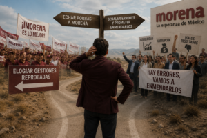 Los precandidatos se enfrentarán a una disyuntiva si le echan porras a MORENA,