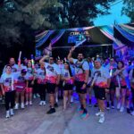 Más de 1,800 personas llenan de color y energía la primera edición de la Circus Neon 5K (5)