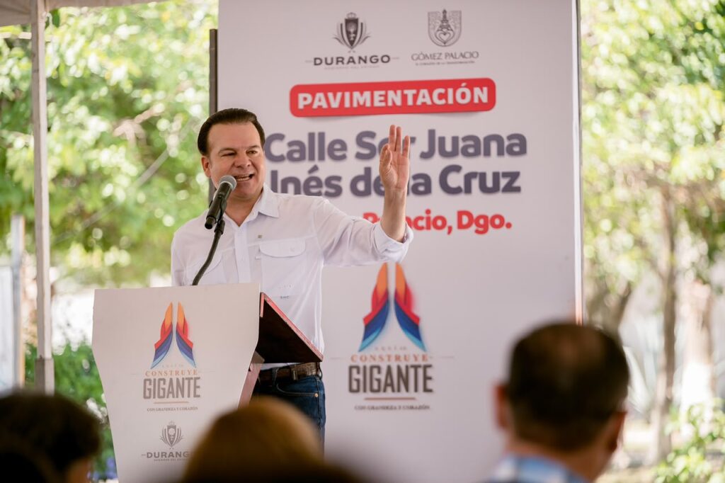 Objetivo 100 calles pavimentadas en un mes para Gómez Palacio, anuncia gobernador Esteban (3)