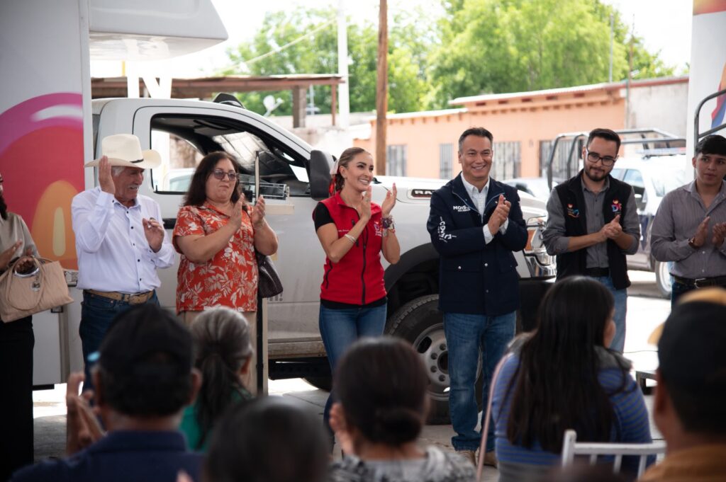 Ruta de la Salud acerca servicios médicos a San Bernardo; Esteban Villegas y Marisol Rosso priorizan la salud de los duranguenses (1)