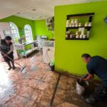 Continúan acciones en apoyo a familias afectadas por inundación en Durango (2)