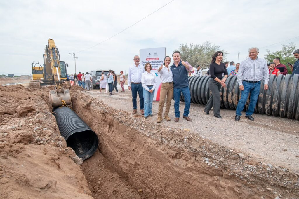 Este año se resolverá una gran parte del problema del drenaje sanitario en Gómez Palacio; inicia la reubicación del colector de Casa Blanca (1)
