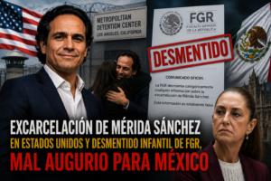 Excarcelación de Mérida Sánchez y desmentido infantil de FGR, mal augurio 1