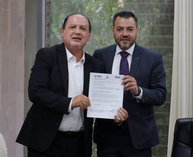 Firman convenio Poder Legislativo y FECA (1)