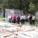 Gobierno del Estado atiende de inmediato escuelas dañadas por la tromba en Durango (1)