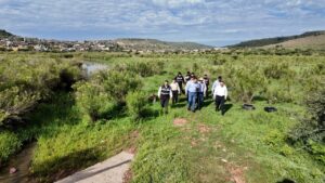 Realizan limpieza preventiva en la Presa del Hielo para reducir riesgos ante lluvias (1)