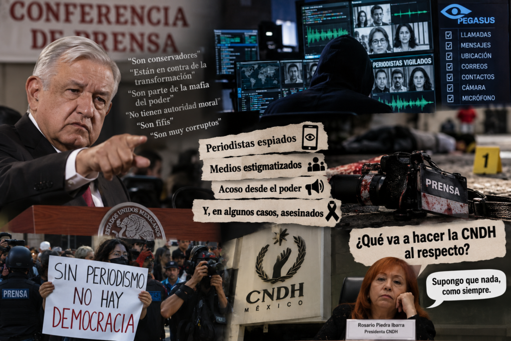 AMLO y el acoso a los medios