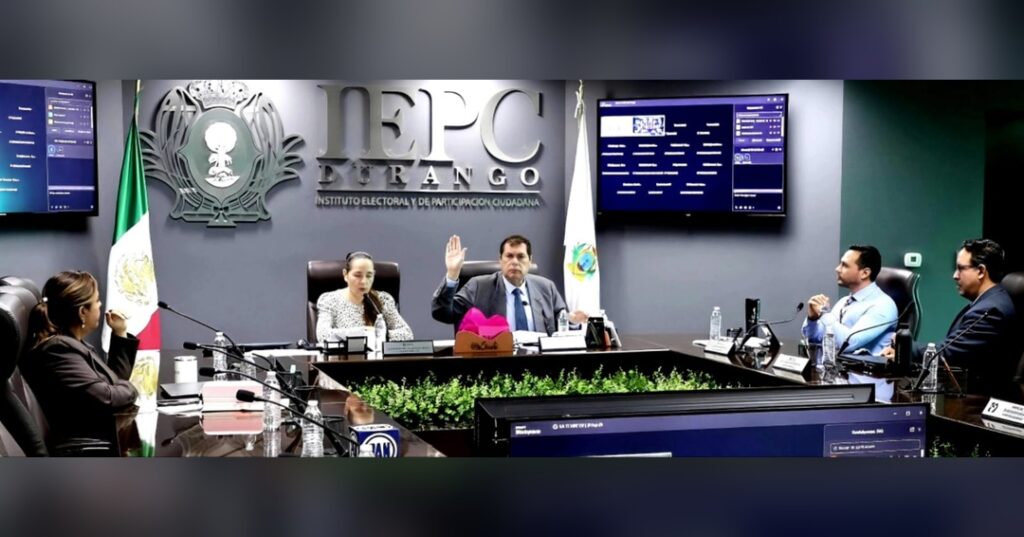 El Consejo General del IEPC Durango, autorizó al Consejero Presidente y a la Secretaria Ejecutiva (2)