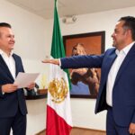 Esteban Villegas toma protesta a Juan Jaciel Chacón Bueno como titular de SECOPE 1