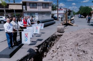 Inicia construcción de nuevo colector sanitario en Gómez Palacio para evitar colapsos del drenaje y brotes de aguas residuales (1)