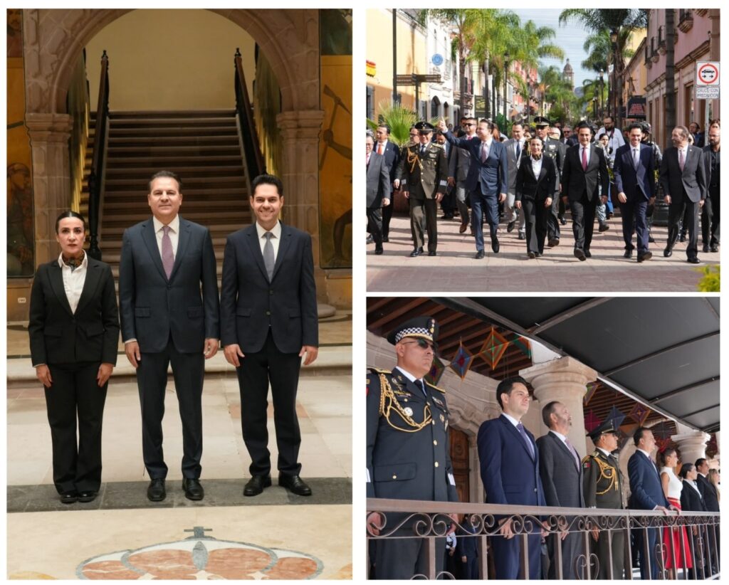 Participa Alejandro Mojica en actos cívicos de la Independencia de México