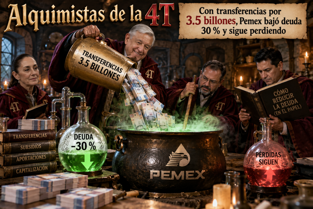 Alquimistas de la 4T_ magia financiera