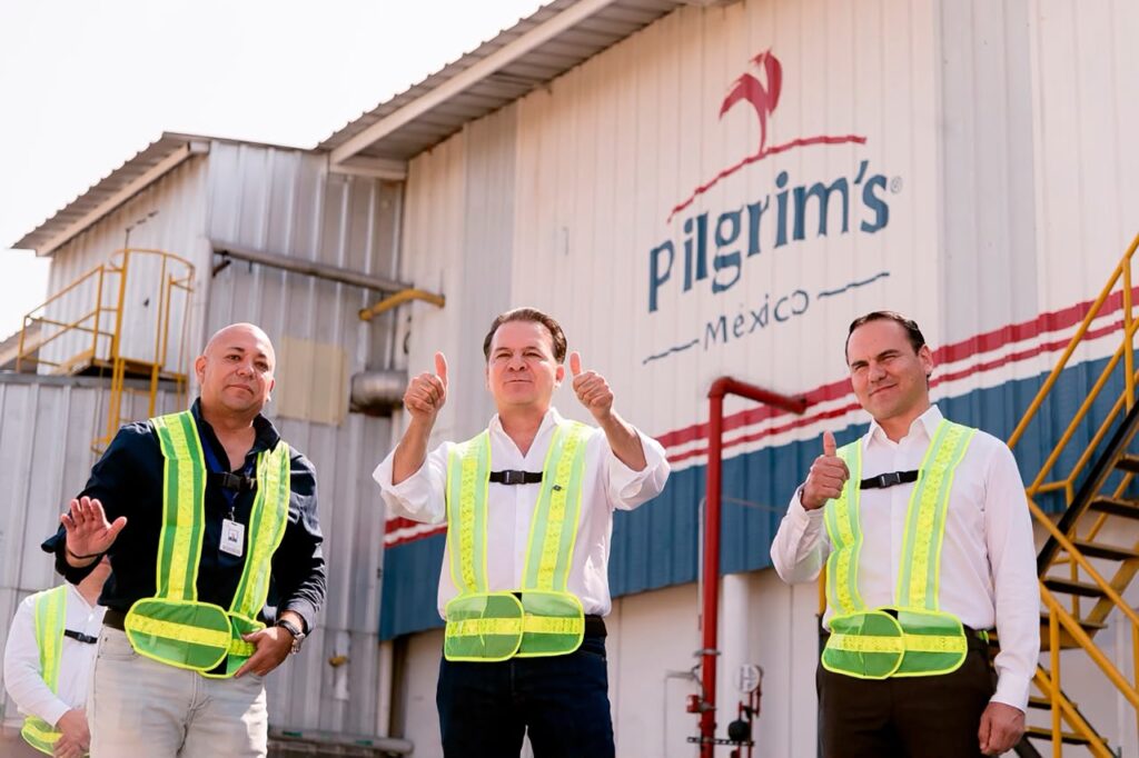 Anuncia Esteban Villegas junto a Pilgrim’s inversión de 720 mdp para nueva planta en Gómez Palacio (5)