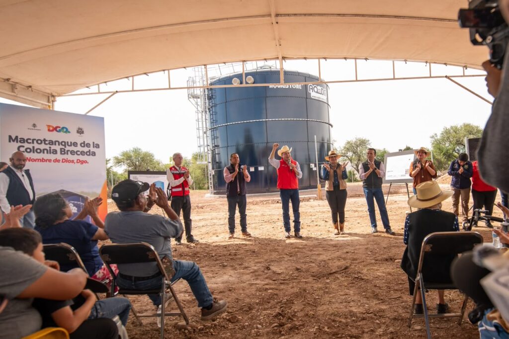 Avanza construcción de macrotanque que mejorará el abasto de agua a más de 9 mil habitantes en Nombre de Dios (5)
