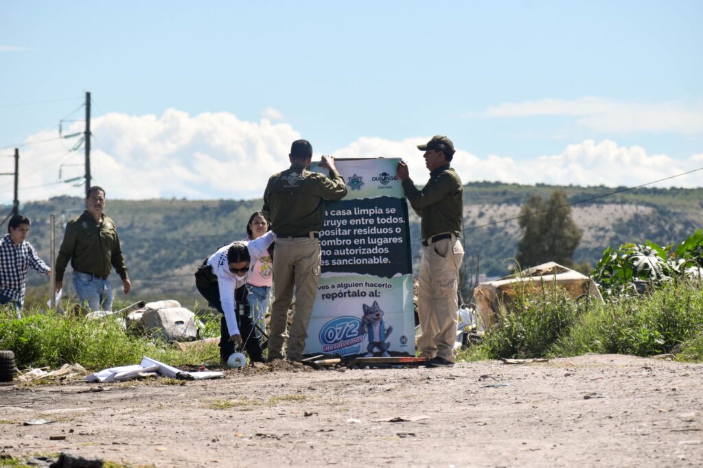 Clausuran por segunda ocasión tiradero clandestino en Durango; detectan carbonera irregular (7)