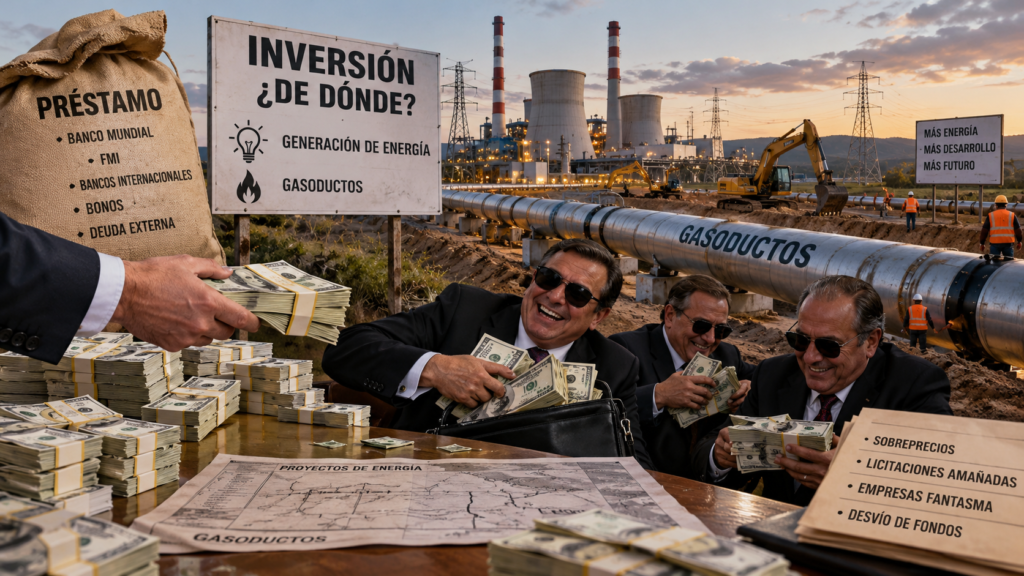 Corrupción entre dinero y energía