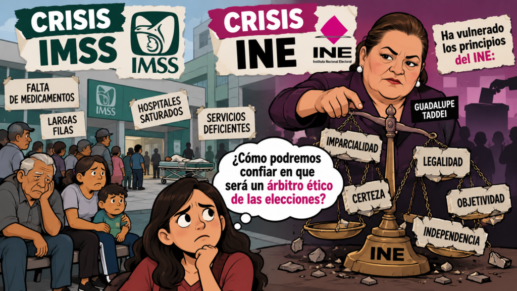 Crisis del IMSS y del INE