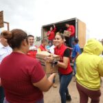 DIF Estatal lleva alimentos y atención médica a familias afectadas por lluvias; Marisol Rosso mantiene atención permanente a sus necesidades (2)